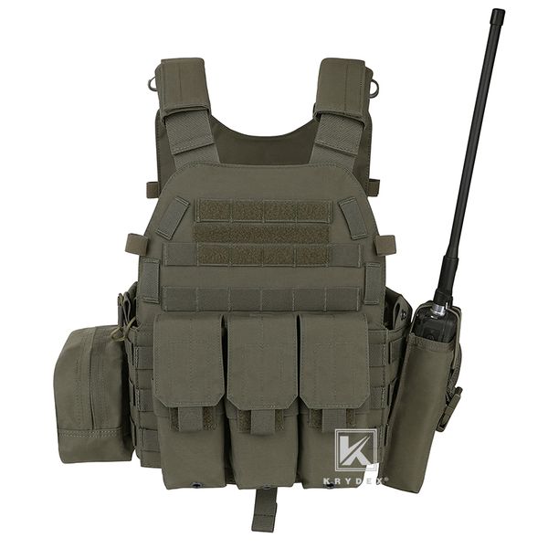 4XL Body Armor MultiCam Full Plate Carrier MOLLE Tactical